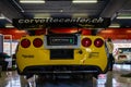 Chevrolet Corvette Z06 R in montjuic spirit Barcelona circuit car show