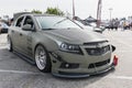 Chevrolet Cruze modified on display