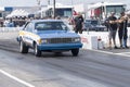 Chevrolet malibu on the race track at the starting line