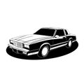 Chevrolet Monte Carlo Vector Royalty Free Stock Photo