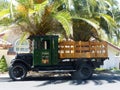1926 Chevrolet Pick-Up under the Palms Royalty Free Stock Photo