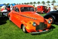 Orange 1941 Customized Chevrolet Sedan Royalty Free Stock Photo