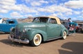 Antique Car: 1940 Chevy Special Deluxe Convertible Royalty Free Stock Photo