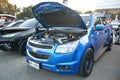 Chevrolet trailblazer at Bumper to Bumper 19 in Pasay, Philippines Royalty Free Stock Photo