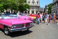 Chevrolets in old Havana, Cuba