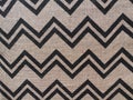 Chevron Burlap Fabric horizontal