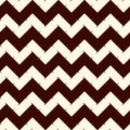 Chevron stripes background. Retro style seamless pattern with classic geometric ornament. Zigzag lines wallpaper. Royalty Free Stock Photo