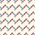 Chevron diagonal stripes abstract background. Seamless surface pattern with geometric ornament. Zigzag horizontal lines Royalty Free Stock Photo