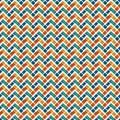 Chevron diagonal stripes abstract background. Seamless surface pattern with geometric ornament. Zigzag horizontal lines Royalty Free Stock Photo