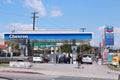 Chevron gas station Royalty Free Stock Photo