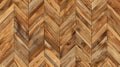 Chevron natural parquet seamless floor texture Royalty Free Stock Photo