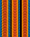 Chevron pattern seamless vector arrows geometric design colorful