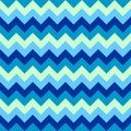 Chevron pattern seamless vector arrows geometric design colorful aqua light dark naval blue nautical