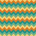 Chevron pattern seamless vector arrows geometric design colorful beige cream orange teal turquoise