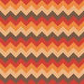 Chevron pattern seamless vector arrows geometric design colorful beige orange yellow brown pastel retro vintage