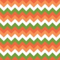 Chevron pattern seamless vector arrows geometric design colorful coral pink white green