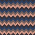 Chevron pattern seamless vector arrows geometric design colorful grey blue dark blue pink Royalty Free Stock Photo