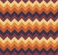 Chevron pattern seamless vector arrows geometric design colorful light and dark brown beige orange