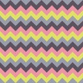 Chevron pattern seamless vector arrows geometric design colorful pastel yellow pink blue purple Royalty Free Stock Photo