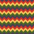 Chevron pattern seamless vector arrows geometric design colorful yellow dark green purple red pastel Royalty Free Stock Photo