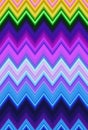 Chevron psychedelic multicolored colorful zigzag pattern abstract art background trends