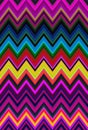 Chevron psychedelic multicolored colorful zigzag pattern abstract art background trends