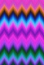 Chevron psychedelic multicolored colorful zigzag wave pattern abstract art background trends