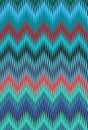 Chevron psychedelic multicolored colorful zigzag wave pattern abstract art background trends