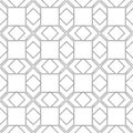 Chevron repeat seamless pattern, vector elements.