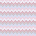 Chevron stripes abstract background. Pastel seamless pattern with classic geometric ornament. Zigzag horizontal lines Royalty Free Stock Photo