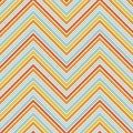 Chevron stripes background. Bright seamless pattern with classic geometric ornament. Zigzag horizontal lines wallpaper. Royalty Free Stock Photo