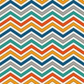 Chevron stripes background. Bright seamless pattern with classic geometric ornament. Zigzag horizontal lines wallpaper. Royalty Free Stock Photo