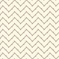 Chevron stripes background. Retro style seamless pattern with classic geometric ornament. Zigzag lines wallpaper. Royalty Free Stock Photo