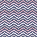 Chevron stripes background. Seamless pattern with classic geometric ornament. Zigzag horizontal lines wallpaper. Royalty Free Stock Photo