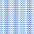 Chevron watercolor blue Background