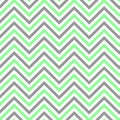 Chevron white gray green seamless pattern vector