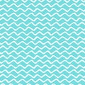 Chevron Zigzag Paint Brush Strokes Seamless pattern. Vector Abstract Grunge blue and white zigzag background Royalty Free Stock Photo