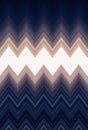 Chevron zigzag pattern abstract art background, color trends. Movement car light twilight, dramatic tone. Abstract rays colorful s