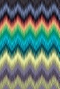 Chevron zigzag pattern multicolored background. art trends