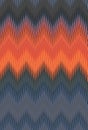 Chevron zigzag wave red, orange flame fire pattern abstract art background, carrot, coral, peach, salmon, tangerine, red-yellow, c Royalty Free Stock Photo