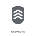 chevrons icon from Army collection.