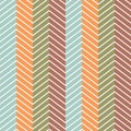 Chevrons seamless pattern background. Vector