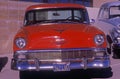 A 1953 Chevy antique car in Hollywood, California