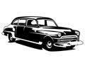 Chevy classic car logo - vector illustration, emblem design on white background