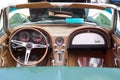 1967 Chevy Corvette Dashboard Royalty Free Stock Photo