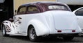 1938 Chevrolet coupe with flame paint job Royalty Free Stock Photo