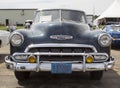 1952 Chevy DeLuxe Blue Front View