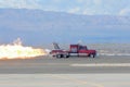 Chevy jet truck flame smoke