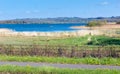 Chew Valley Lake and reservoir Somerset England UK Royalty Free Stock Photo