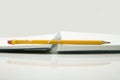 Chewed pencil Royalty Free Stock Photo